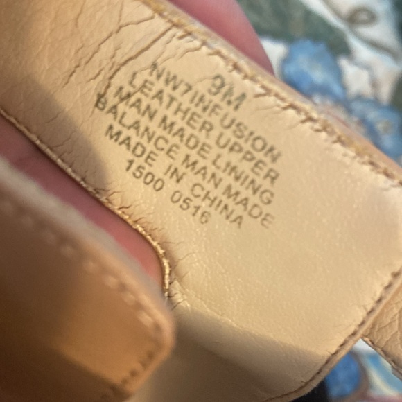 Nine West Womens infusion Leather Peep Toe Ankle Strap D-orsay Pumps ❤️ SZ 9 - Picture 7 of 7